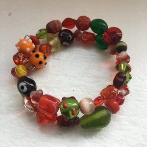 Autumn wrap bracelet